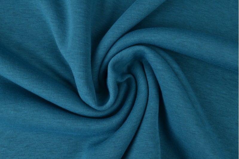 Alpenfleece sweaterstof donker petrol