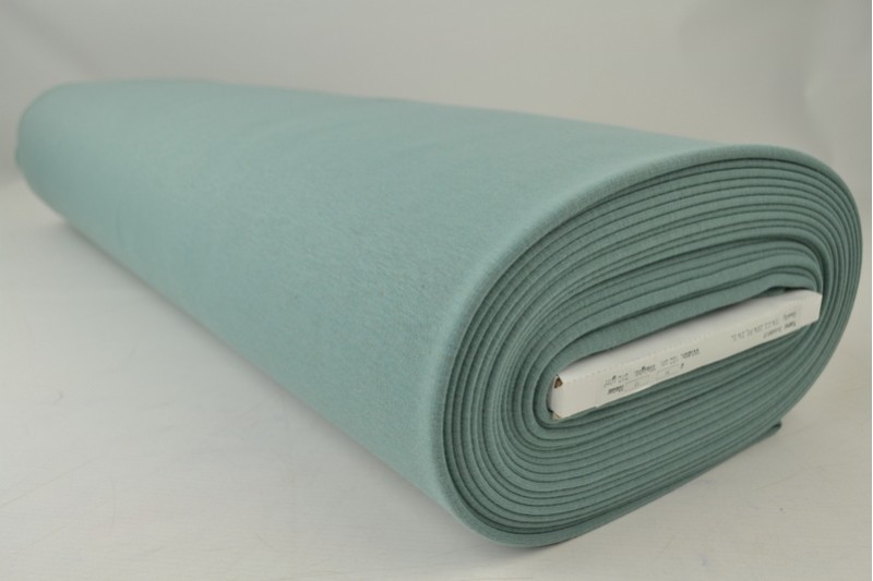Alpenfleece sweaterstof oud groen, rol