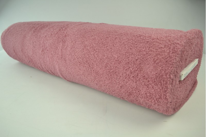 Badstof donker oud roze, rol