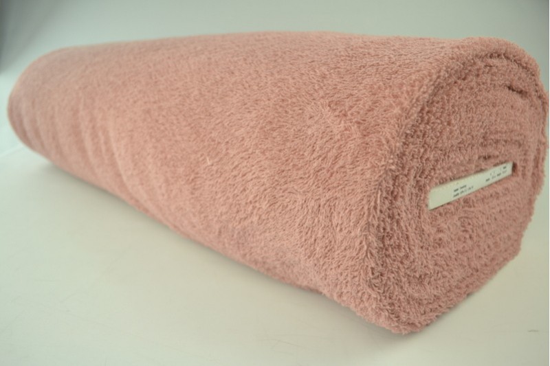 Badstof oud roze, rol