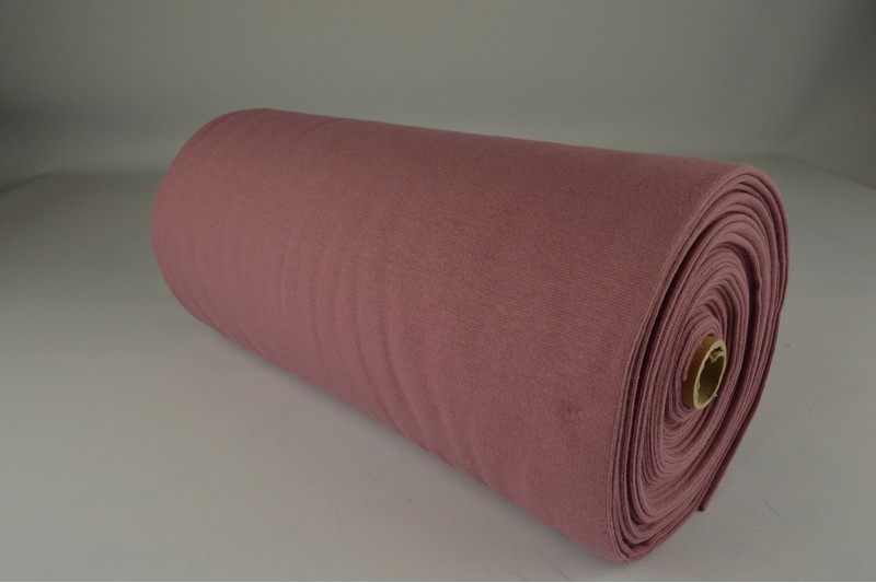 Boordstof donker oud roze, rolweergave