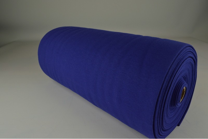 Boordstof donkerblauw, rolweergave