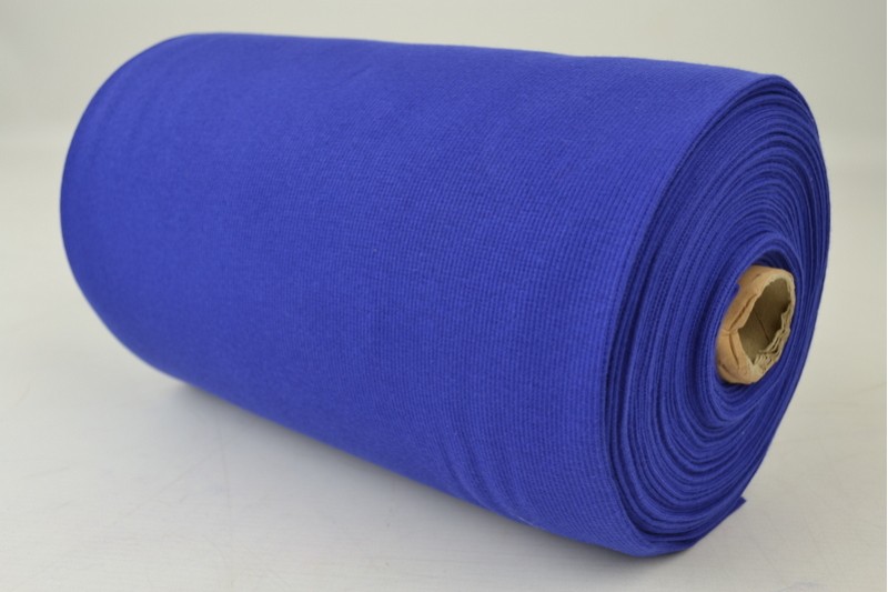 Boordstof rib donkerblauw, rolweergave