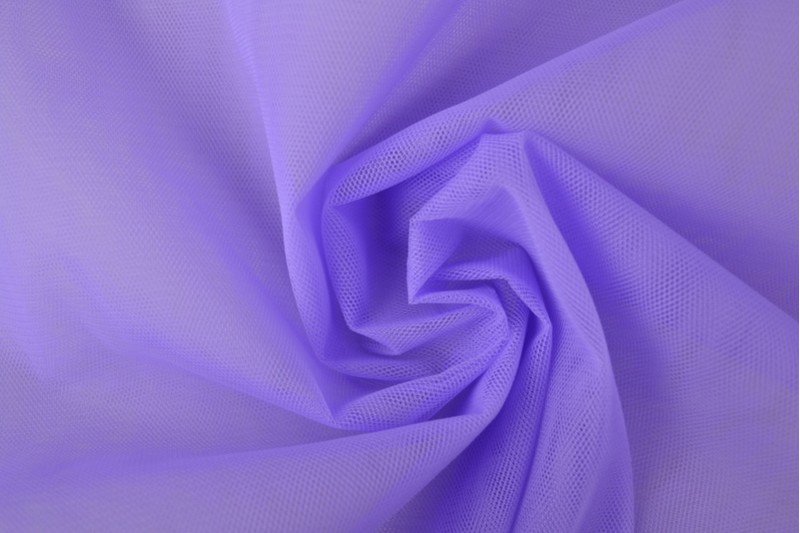 Brandvertragende tule 300 cm breed lavendel