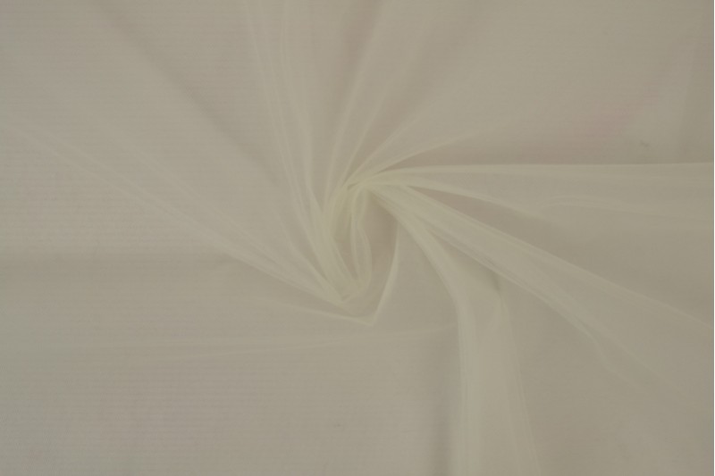 Brandvertragende bruidstule 300 cm breed champagne