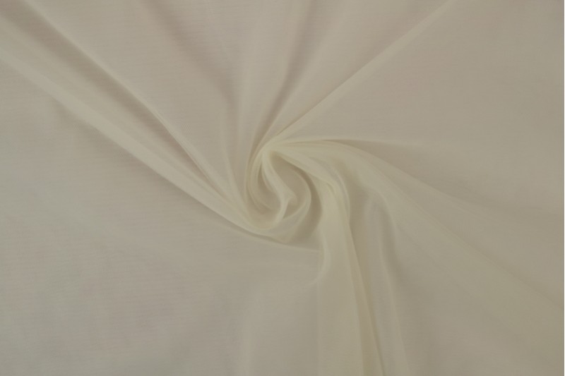 Brandvertragende bruidstule 300 cm breed off-white