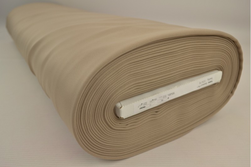 Brandvertragende verduisteringsstof 300 cm breed taupe, rolweergave