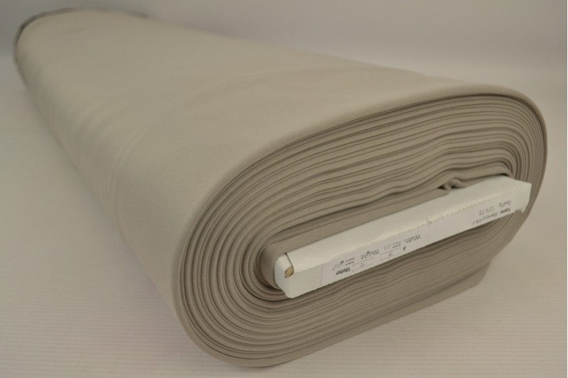 Brandvertragende verduisteringsstof 300 cm breed zilvergrijs, rolweergave