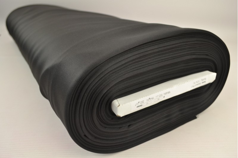 Brandvertragende verduisteringsstof 300 cm breed zwart, rolweergave