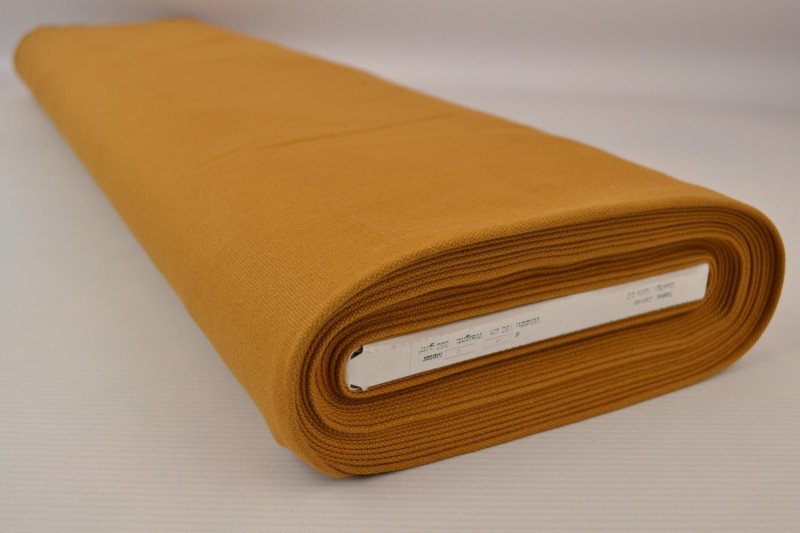 Katoen canvas 350 g/m² donker okergeel, rol
