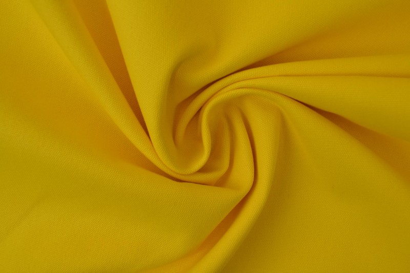 Katoen canvas 350 g/m² geel