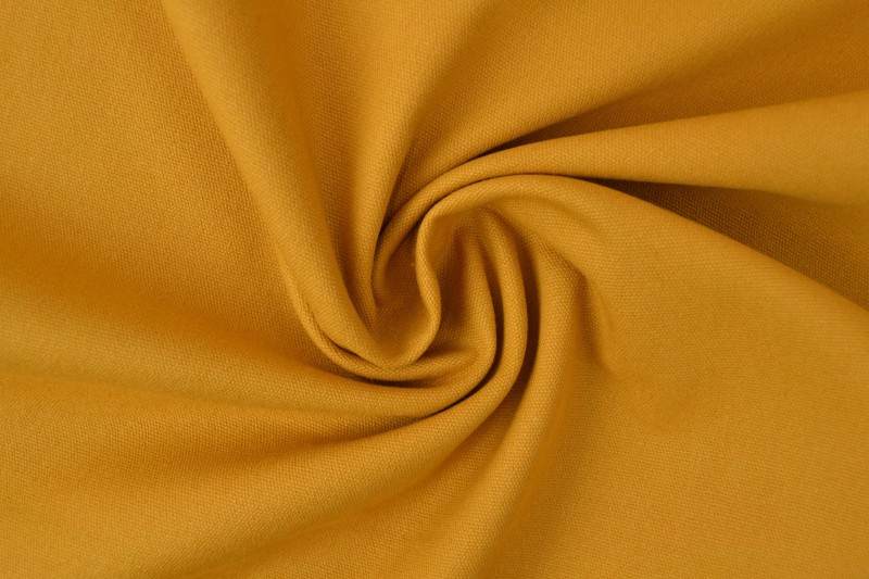 Katoen canvas 350 g/m² okergeel