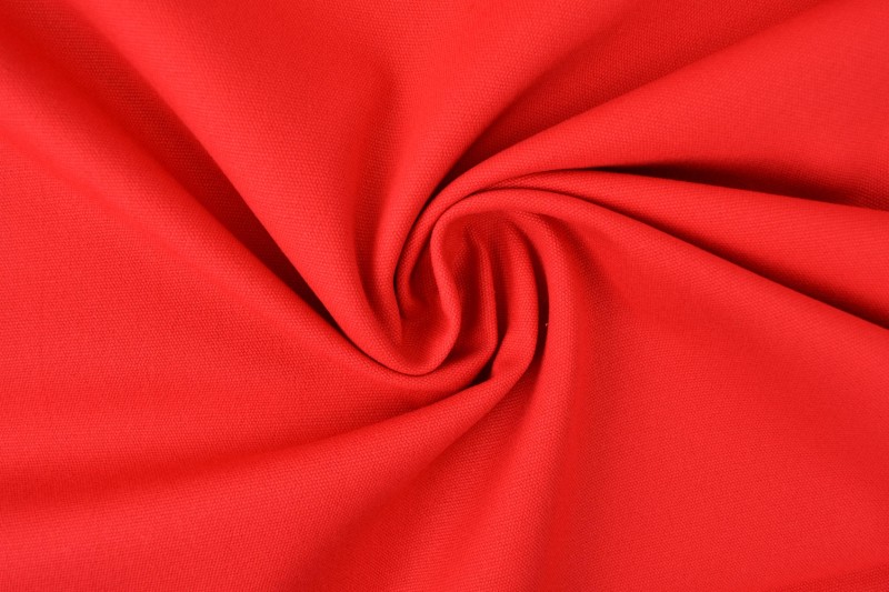 Katoen canvas 350 g/m² rood