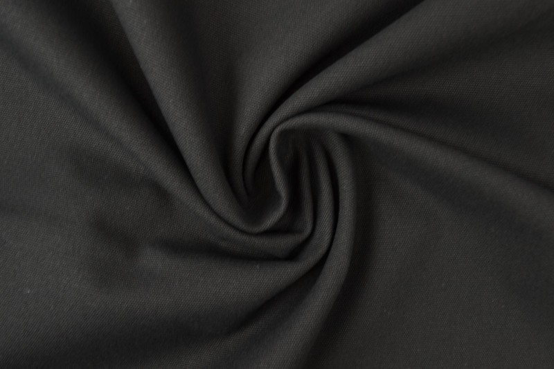 Katoen canvas 350 g/m² zwart
