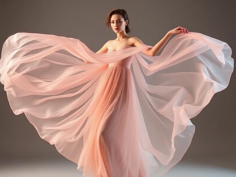 Toepassing van Chiffon stof