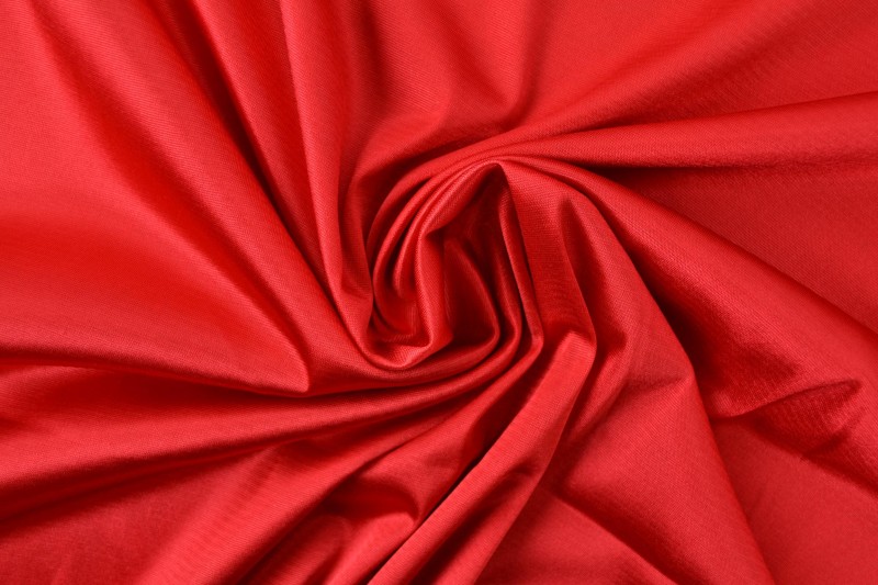 Charmeuse voering rood