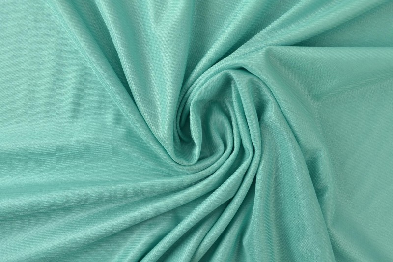 Charmeuse voering turquoise