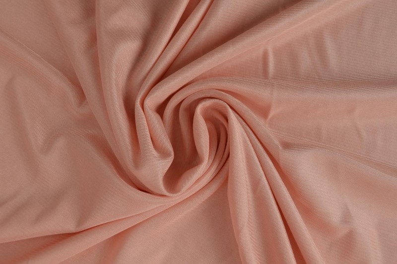 Charmeuse voering zalm roze