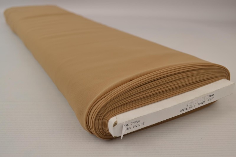 Chiffon beige, rol