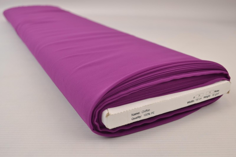 Chiffon cassis, rolweergave