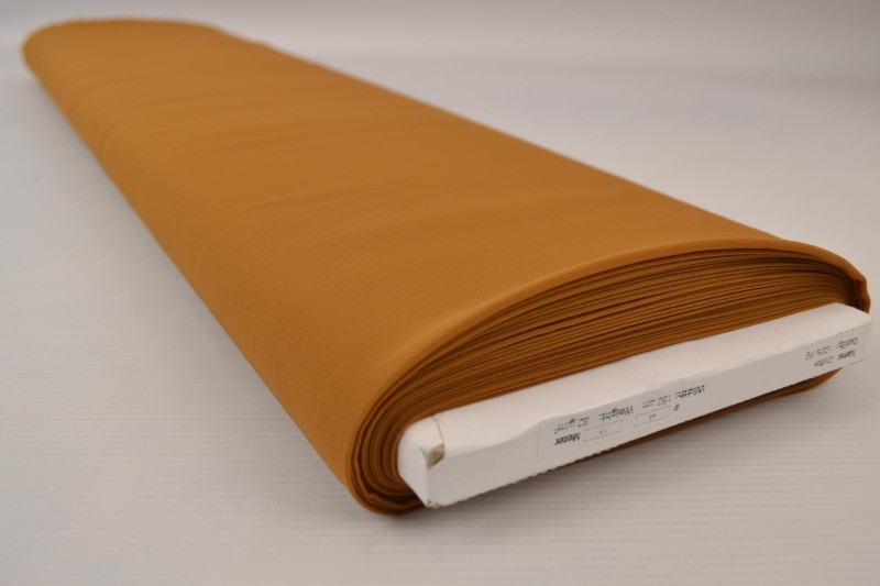 Chiffon donker okergeel, rol