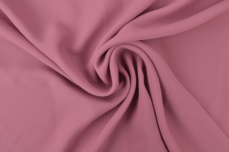 Chiffon donker oud roze