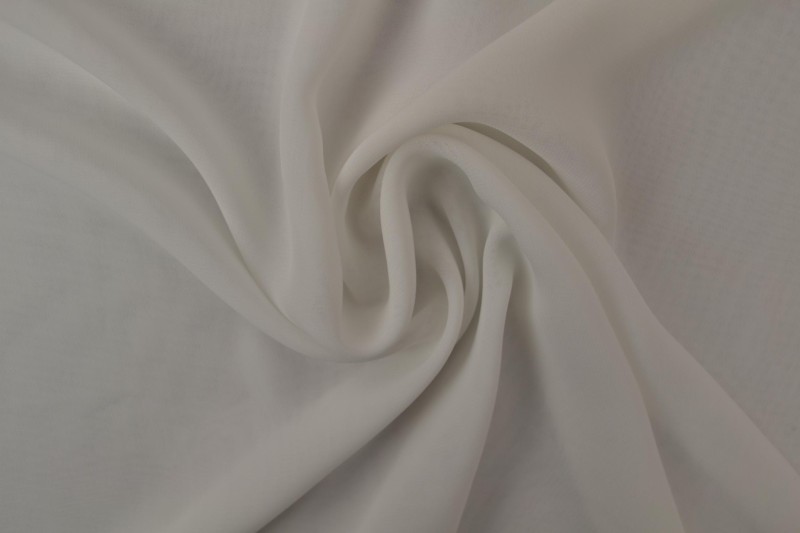Chiffon gebroken wit