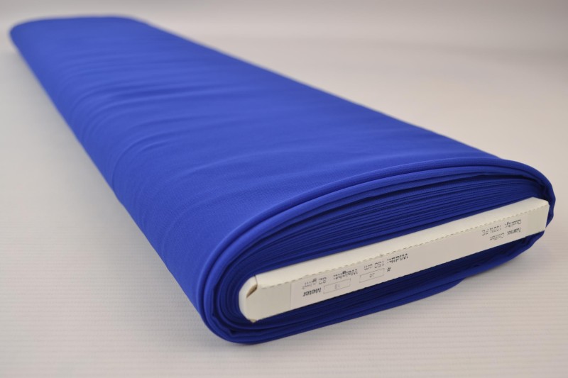 Chiffon kobalt blauw, rol