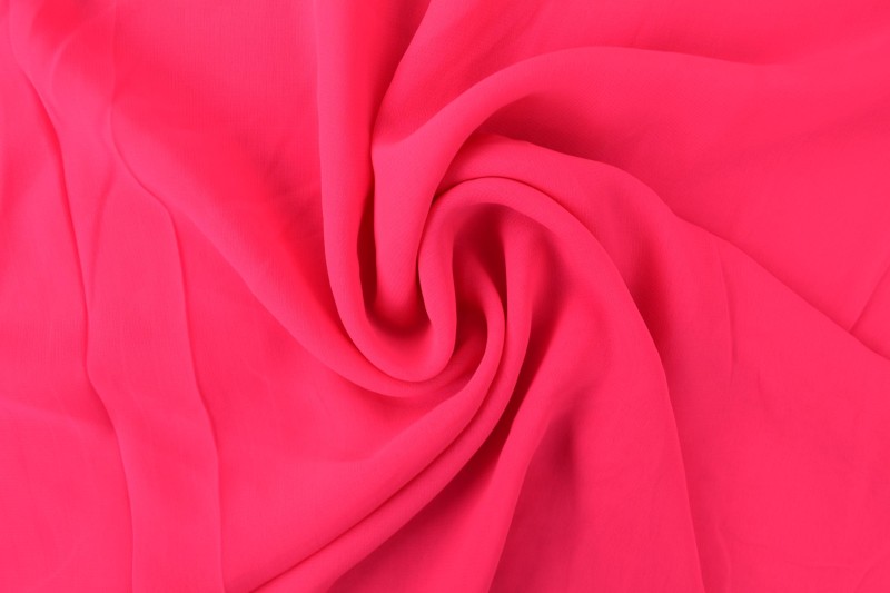 Chiffon neon roze