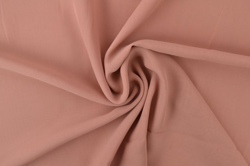 Chiffon oud roze