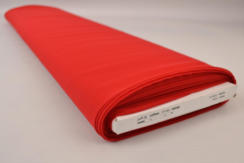 Chiffon rood, rol