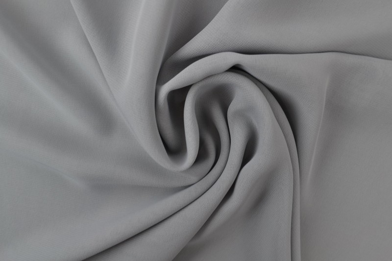 Chiffon zilvergrijs