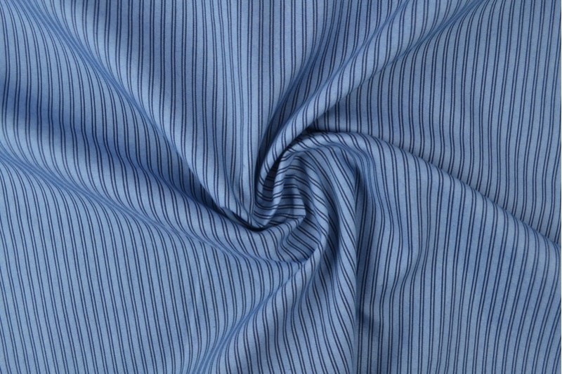 Denim chambray gewassen prints Print 11-01