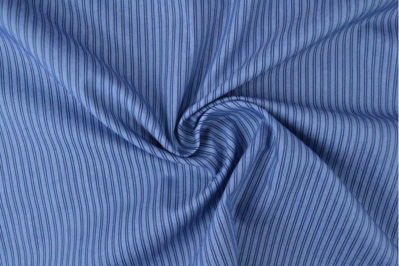 Denim chambray gewassen prints Print 11-02