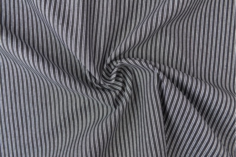 Denim chambray gewassen prints Print 11-06