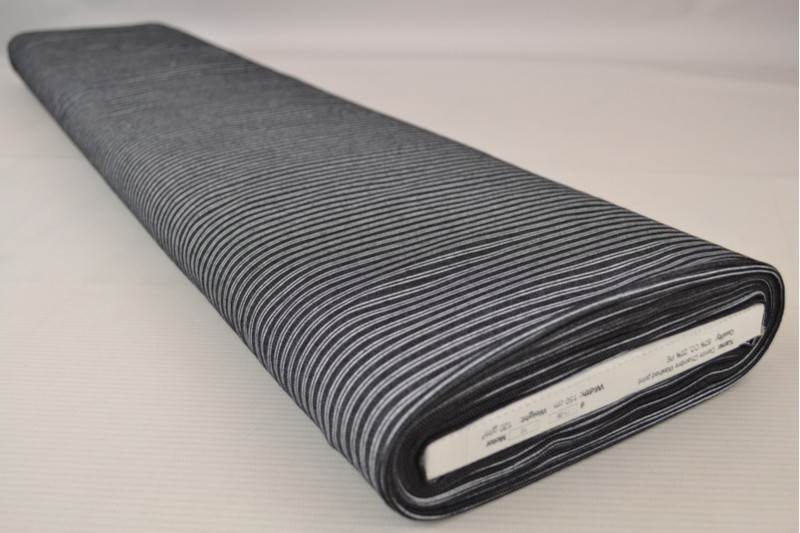 Denim chambray gewassen prints Print 11-06, rol