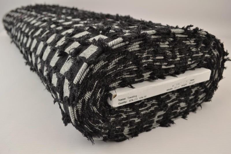 Denim fashion Checks frayed 01-04, rol