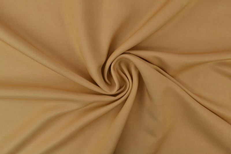 Denim-look viscose shine beige
