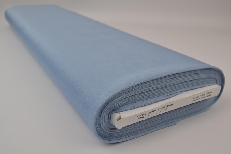 Denim-look viscose shine lichtblauw, rolweergave