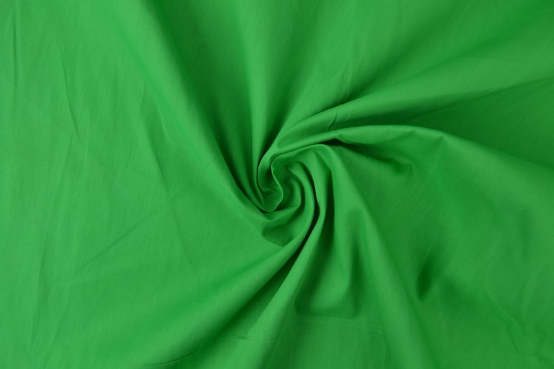 Brandvertragend katoen 300 cm breed, groen