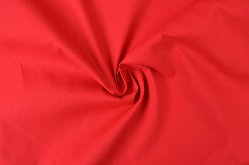 Brandvertragend katoen 300 cm breed, rood