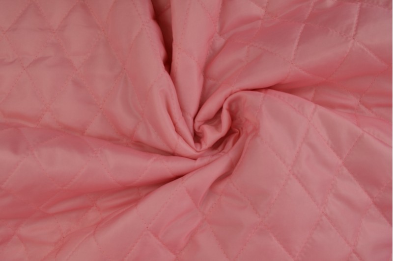 Gewatteerde voering roze
