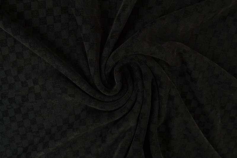 Jacquard fashion zwart