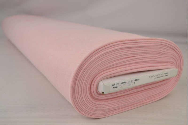 Jersey supersoft roze, rol