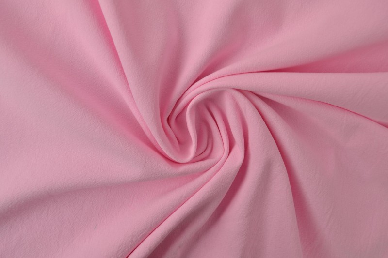 Gewassen katoen babyroze