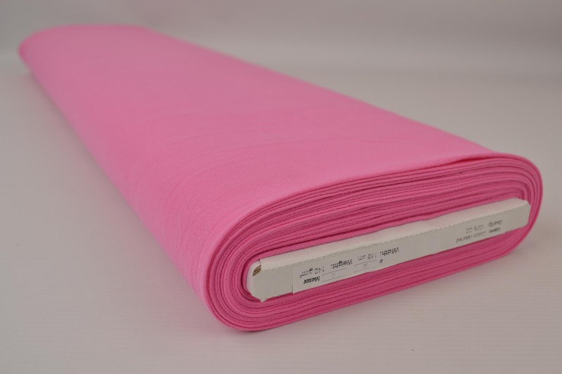 Gewassen katoen roze, rol