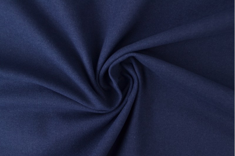 Katoen molton navy