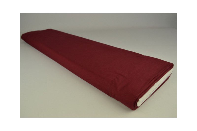 Katoen poplin bordeaux, rol