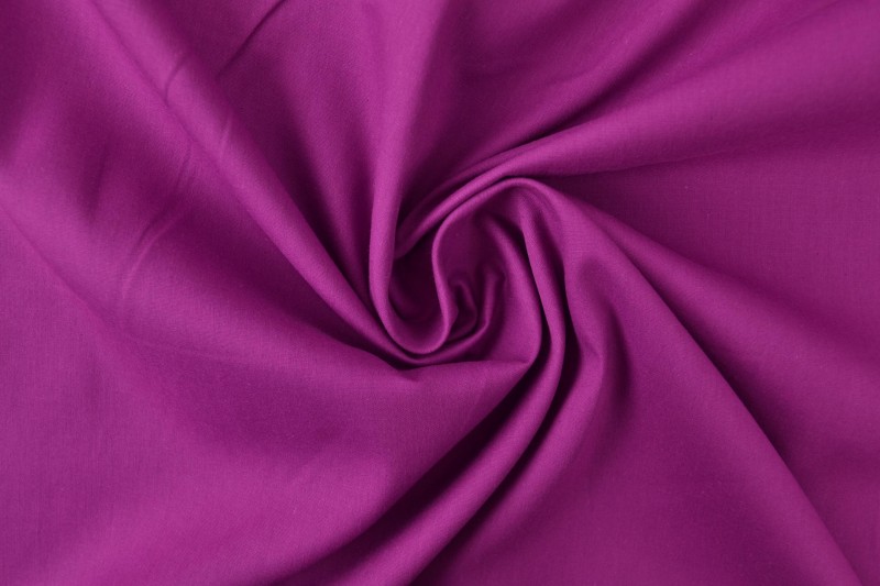 Katoen poplin cassis