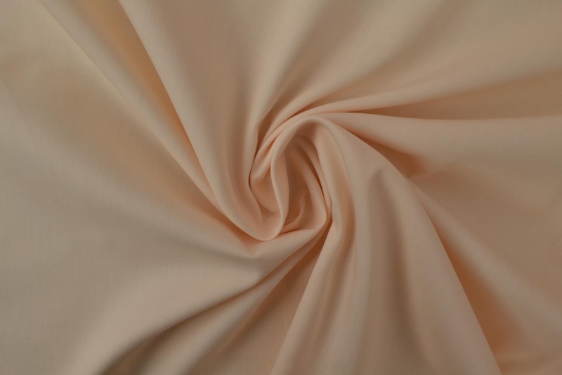Katoen poplin champagne